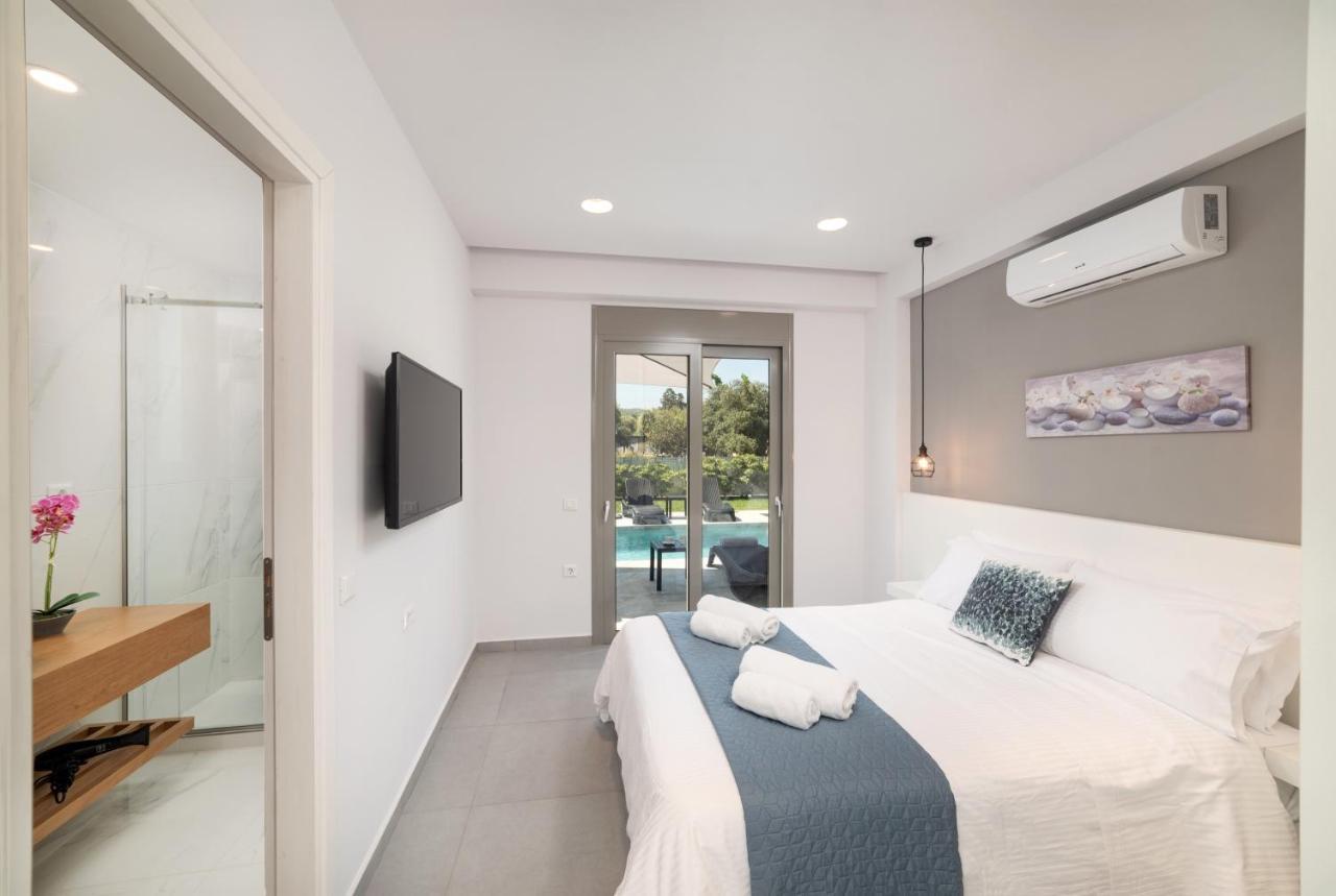 Agia Marina Villa Ampela By Posarellivillas מראה חיצוני תמונה