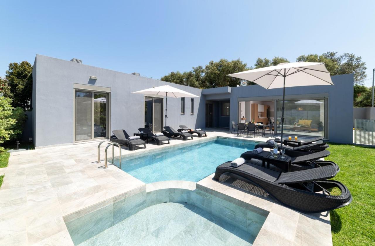 Agia Marina Villa Ampela By Posarellivillas מראה חיצוני תמונה